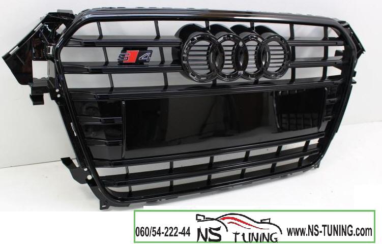 audi a4 b8 restayling maska prednja S4 look crna